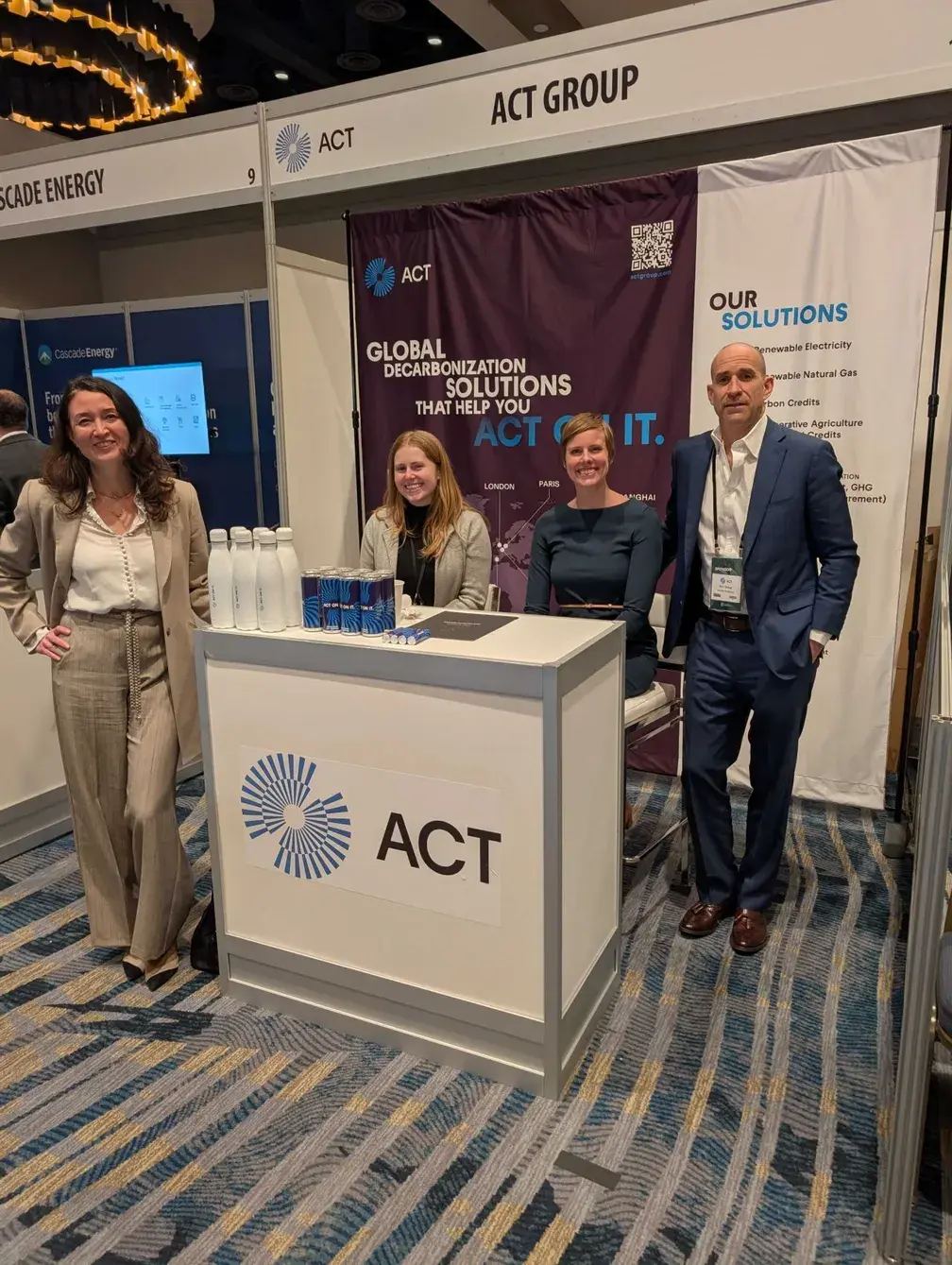 Lexi Wingate-Zimmerman of Green Project at the ACT Group booth during NASRS 2026