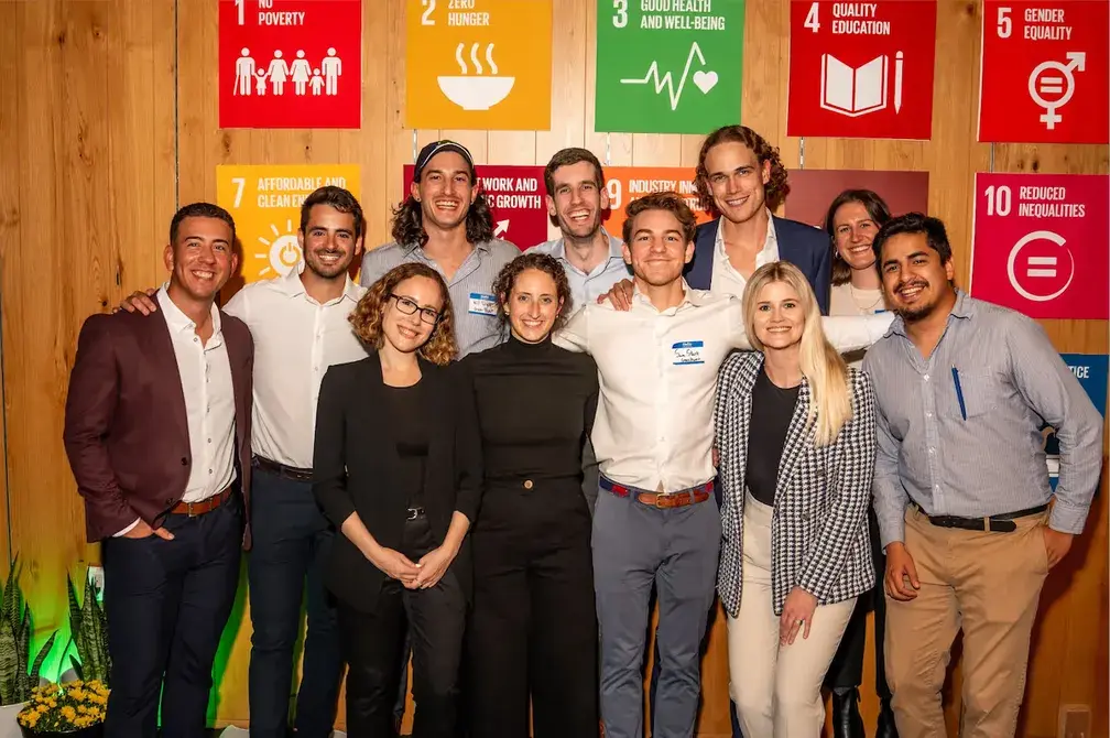 2024 Climate Week photo featuring the Green Project Team