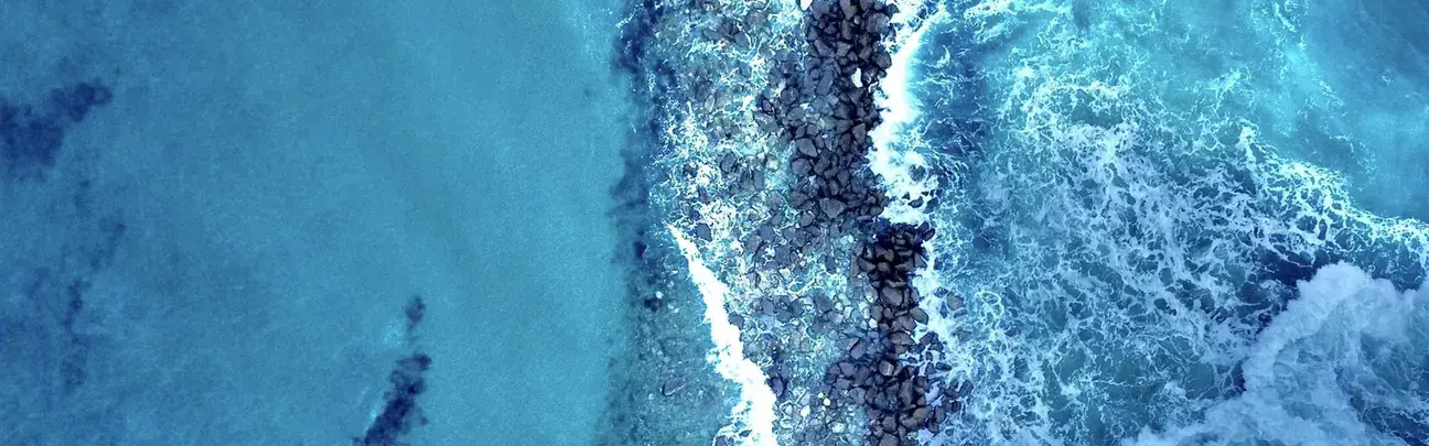 ocean from above